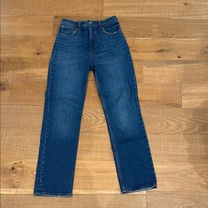 Abercrombie & Fitch Blue Straight Leg Jeans